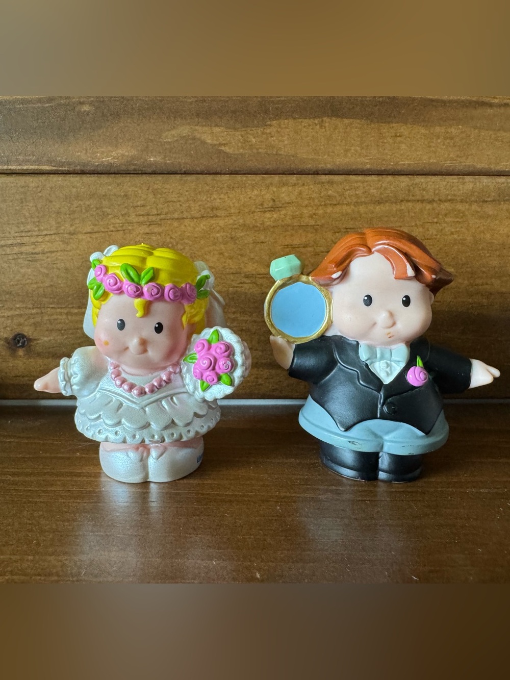 Little people Bride and Groom fisher price